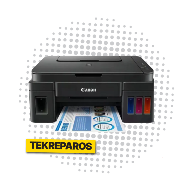 Reset Canon G3010, G3100, G2010, G060 e G7010 — serviço remoto Tek Reparos