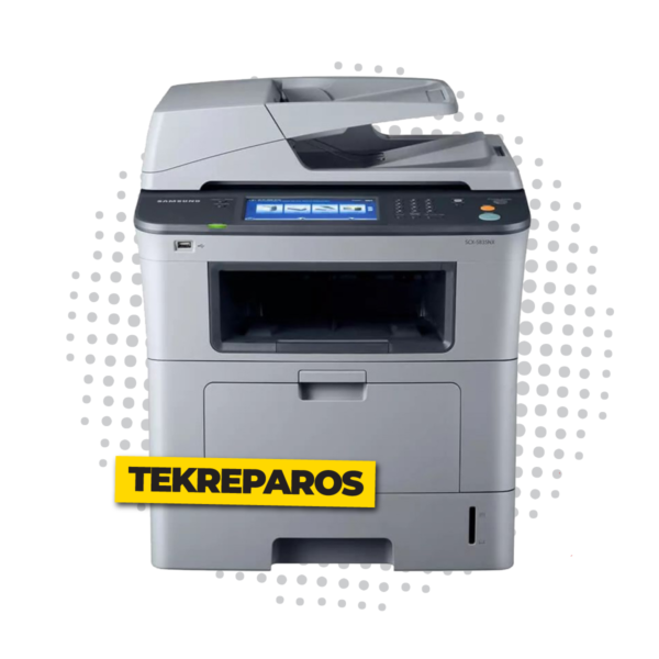 Reset Samsung SCX-5835FN — serviço remoto Tek Reparos