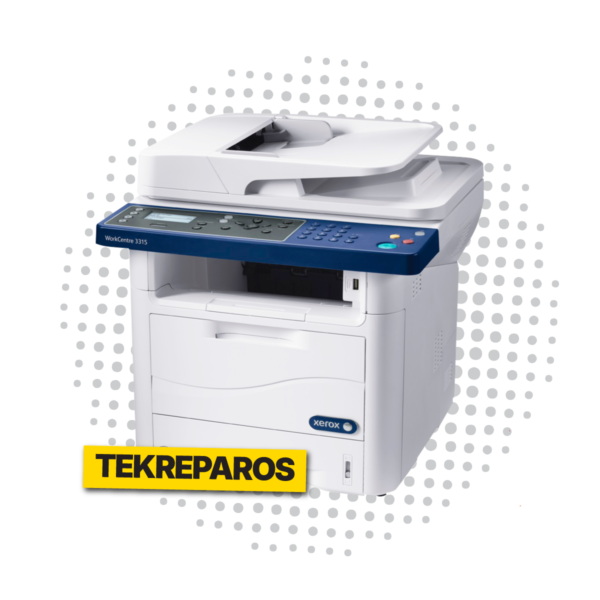Reset da impressora Xerox WorkCentre 3225 — serviço remoto Tek Reparos